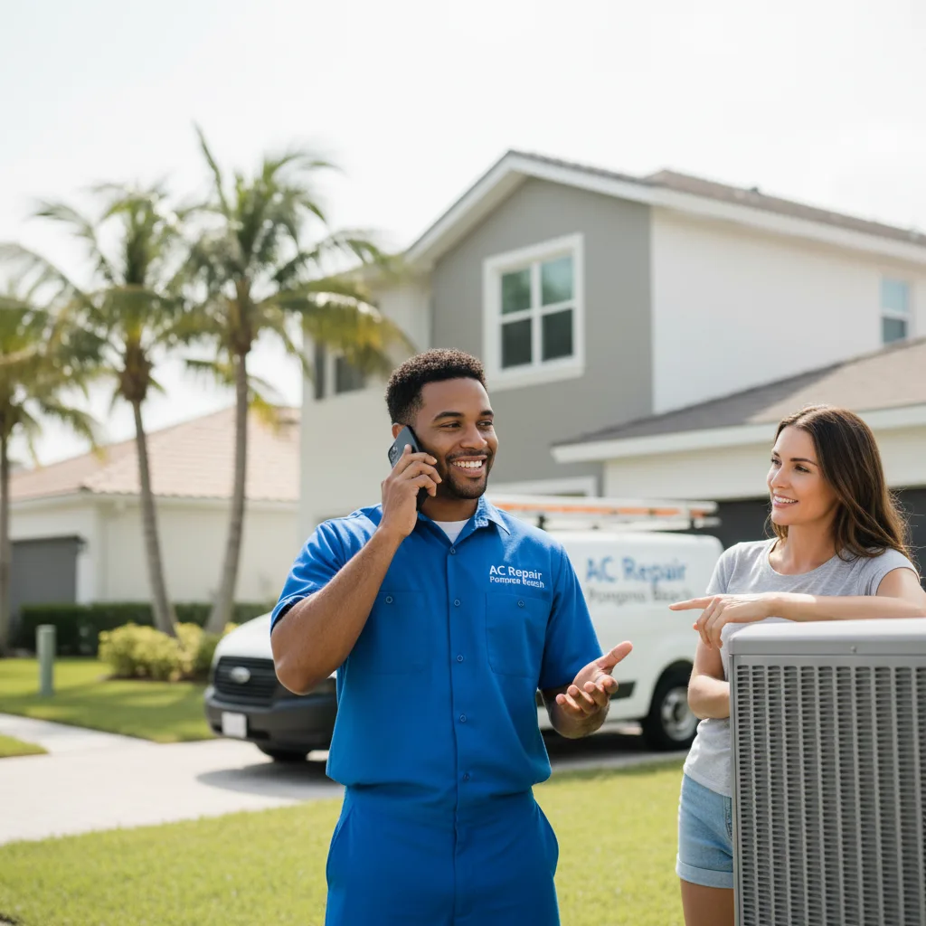 AC Repair Pompano Beach customer support in Evanston
